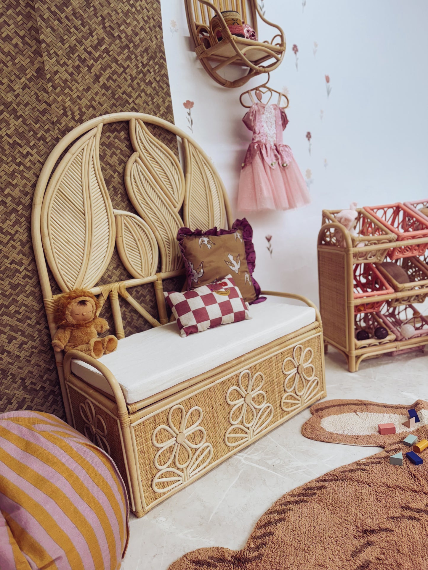 Rattan Toy Box Luna