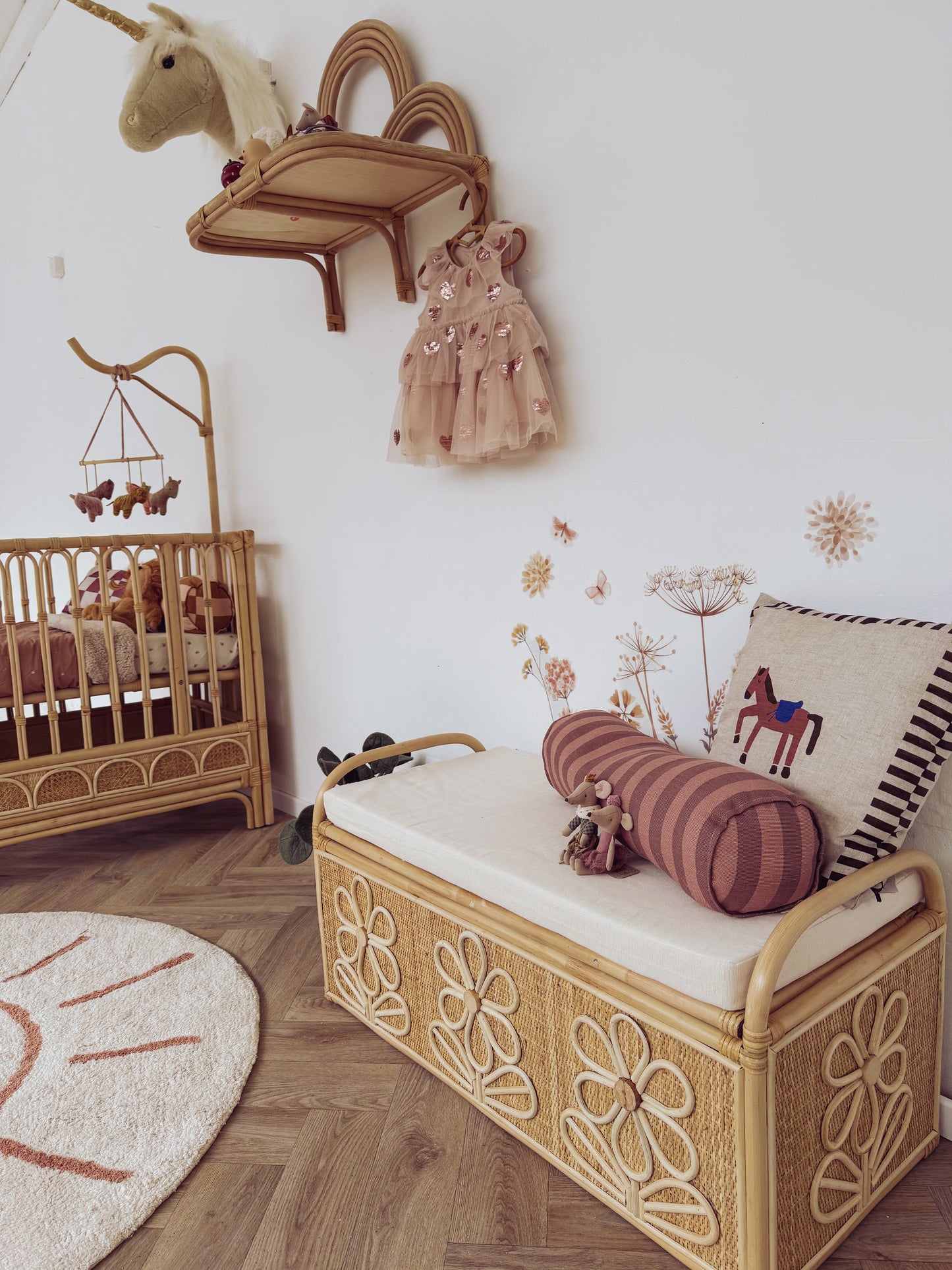 Rattan Toy Box Luna
