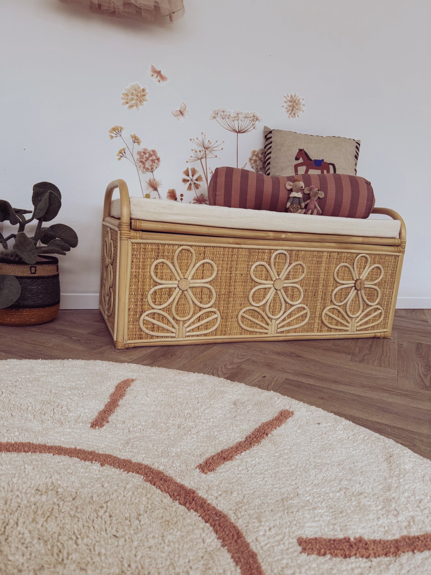 Rattan Toy Box Luna