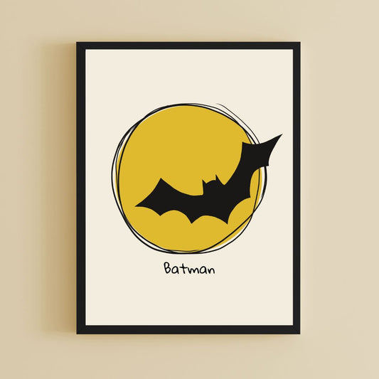 Batman Poster - Superhelden - DIGITALE DOWNLOAD