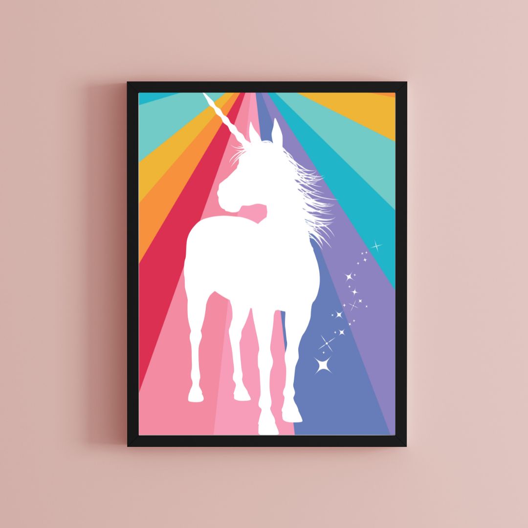 Regenboog Eenhoorn 2 - Unicorn Collection - DIGITALE DOWNLOAD