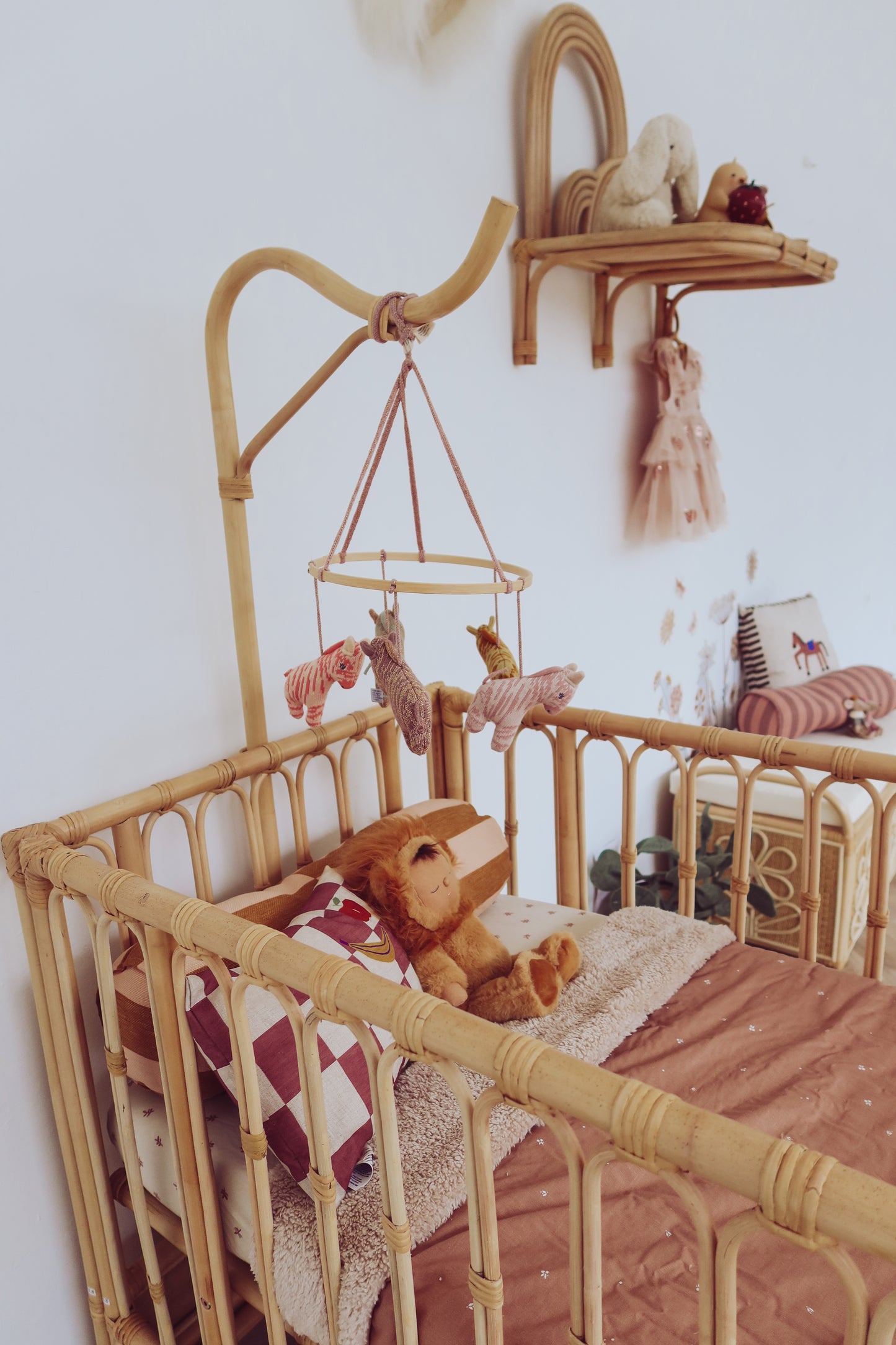 Rattan Toddler Bed Sam