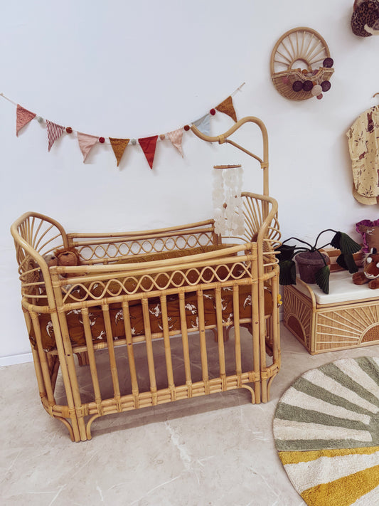 Rattan Toddler Bed Sam